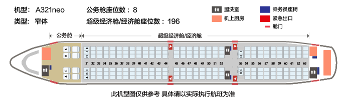 飛機(jī)座位圖
