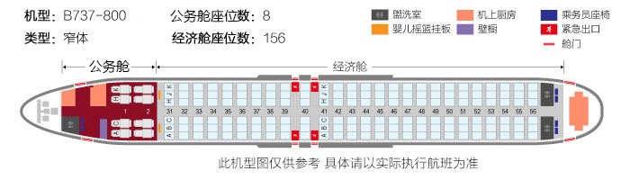 飛機(jī)座位圖