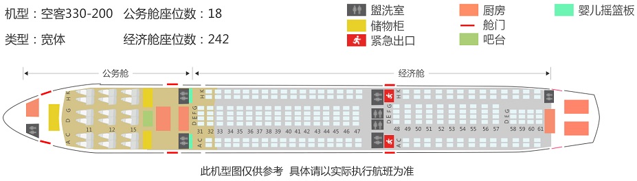 飛機(jī)座位圖