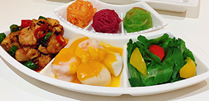 公務(wù)艙餐食